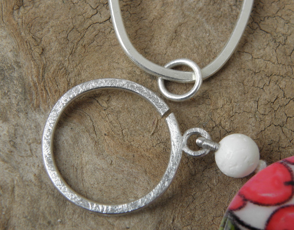 Glasperlen-Kette braun – Bild 3