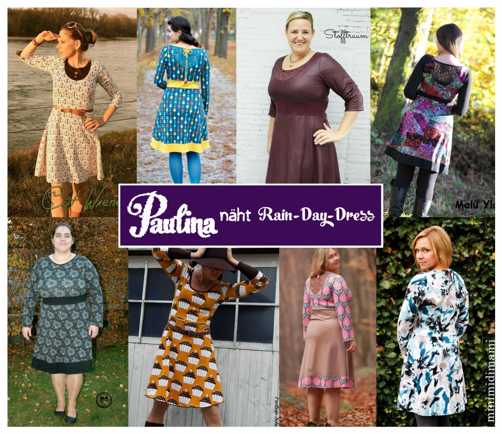Lizenz Schnittmuster “Rain-Day-Dress” Größe 32/34 – 48/50 – Bild 2