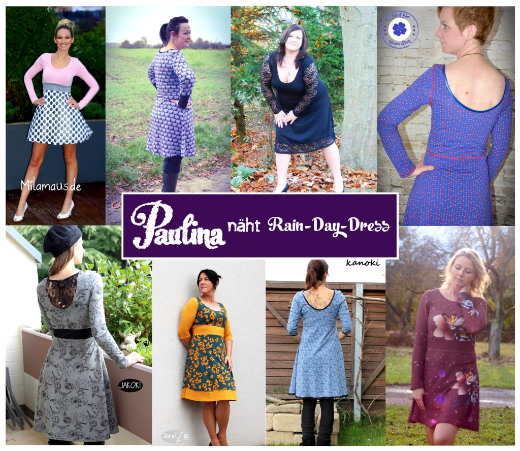 Lizenz Schnittmuster “Rain-Day-Dress” Größe 32/34 – 48/50 – Bild 3