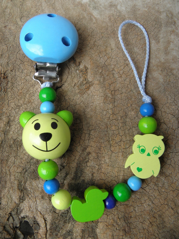 Schnullerkette mit Schlaufe