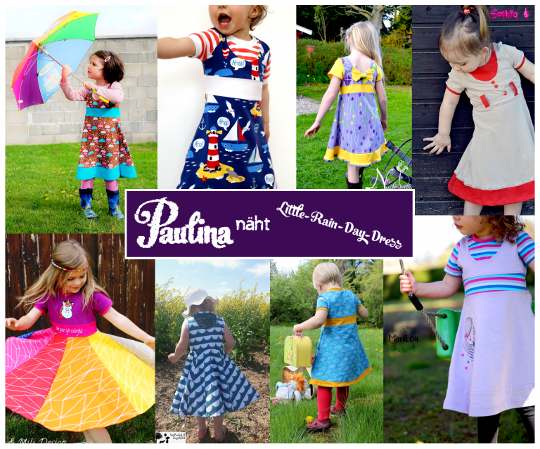 Little-Rain-Day-Dress, Sommer/Frühlings-/Herbstkleid, Größe 74-128 – Bild 3