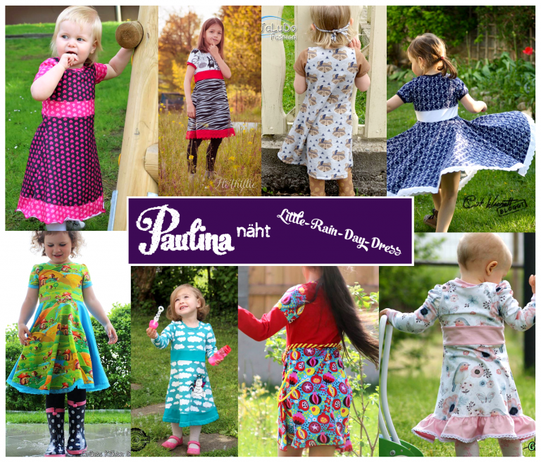 Little-Rain-Day-Dress, Sommer/Frühlings-/Herbstkleid, Größe 74-128 – Bild 2