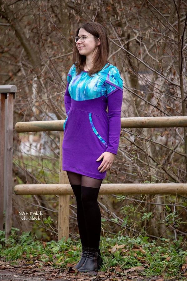 FREEBOOK Bow-Cut-Dress mit Taschen - Erweiterungsschnitt Größe 34-50 – Bild 2